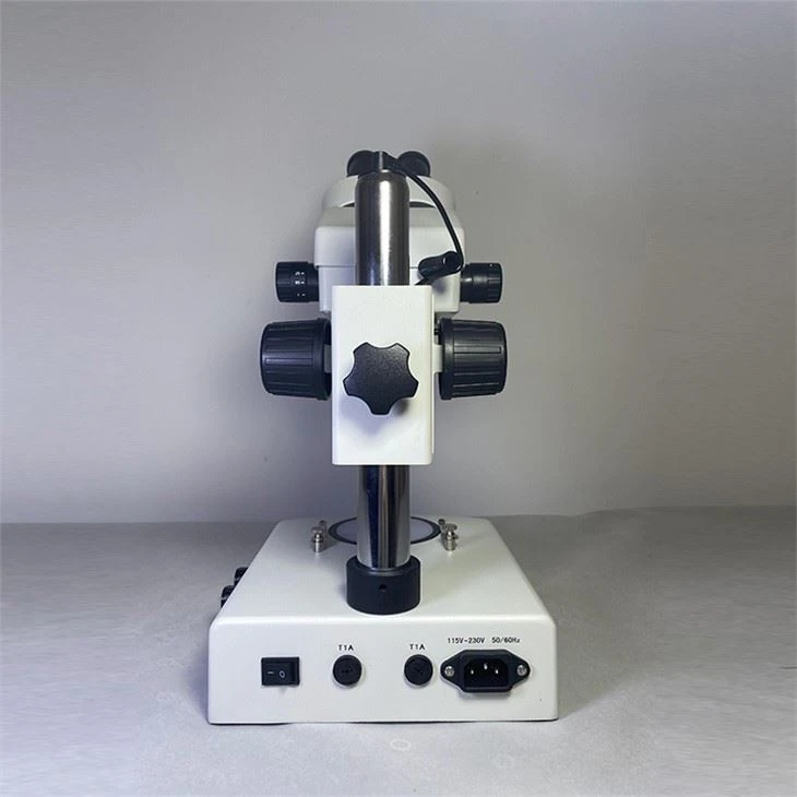ce certificated zoom binocular led light optocal stereo microscope